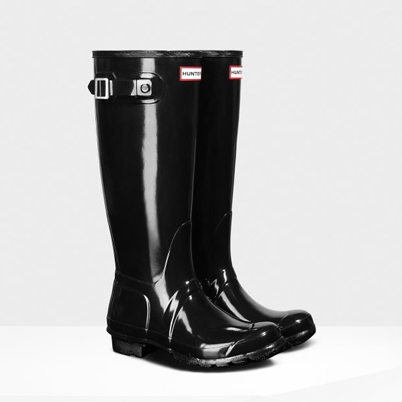 Hunter Shoes - Women's Original Tall Gloss Wellington Boots